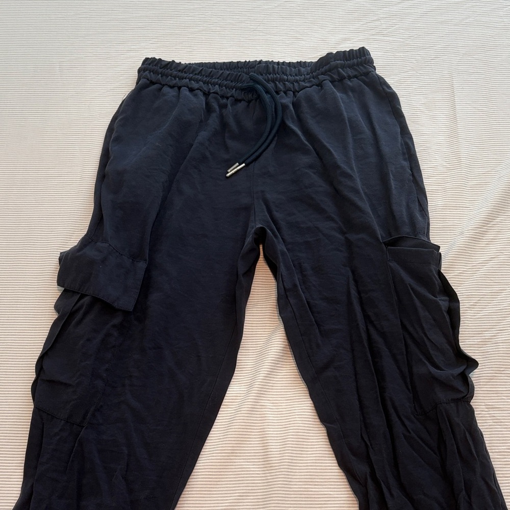 Navy Blue Jogger Pants